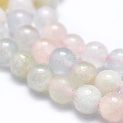 Natural Morganite Beads Strands G-K305-18-C-1