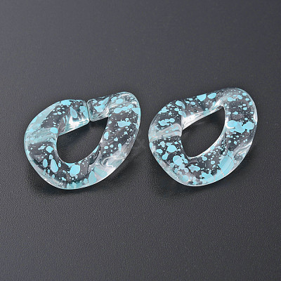 Transparent Acrylic Linking Rings OACR-N009-014A-05-1
