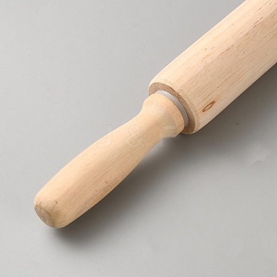 Wooden Rolling Pin LS-AJEW-WH0609-167-1