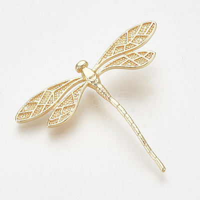 Brass Pendants KK-S343-27G-1