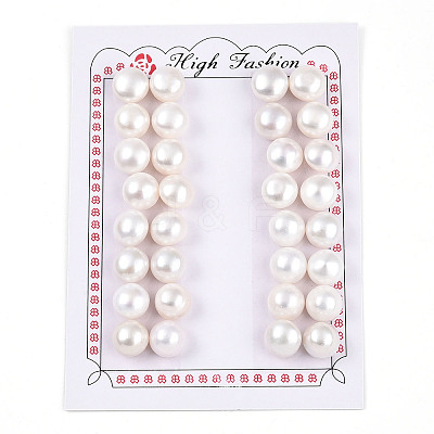 Grade 3A Natural Cultured Freshwater Pearl Beads PEAR-N018-3A-11115A-1