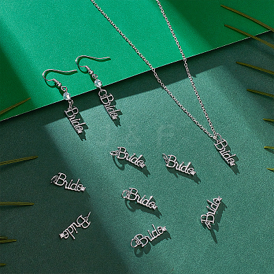 10Pcs Brass Micro Pave Cubic Zirconia Pendants KK-PH0014-23P-1