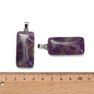 Natural Amethyst Pendants GG-CBAA0EE-01P-15-1