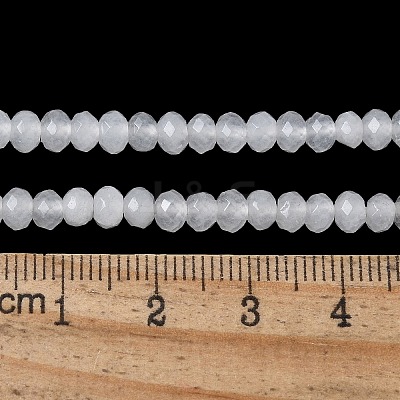 Natural Malaysia Jade Rondelle Beads Strands G-E316-2x4mm-63-1