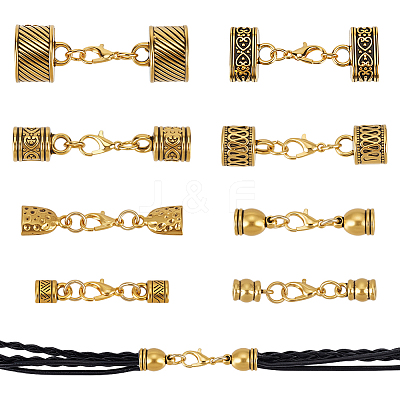 16Pcs Alloy Cord Ends FIND-PH01474-1