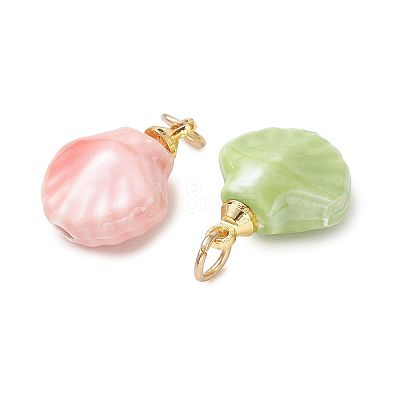 Handmade Porcelain Pendants PALLOY-JF05901-1