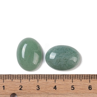 Natural Green Aventurine Cabochons G-B080-01A-08-1