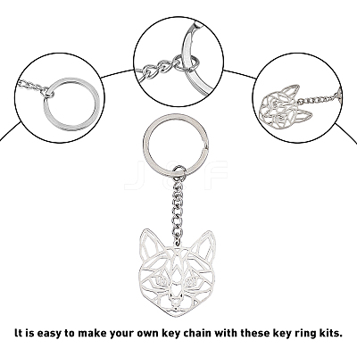 Stainless Steel Keychain KEYC-UN0001-001-1