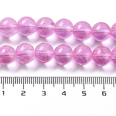 Drawbench Transparent Glass Beads Strands LS-GLAD-Q012-10mm-03-1