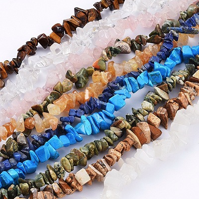 Natural Mixed Gemstone Beads Strands LS-G-K220-01-1