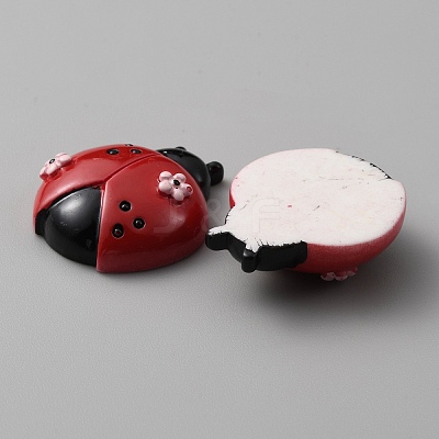 Opaque Resin Insect Cabochons DIY-TAC0020-21-1