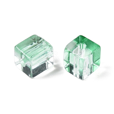 Baking Paint Transparent Glass Beads LS-DGLA-N005-01A-05-1