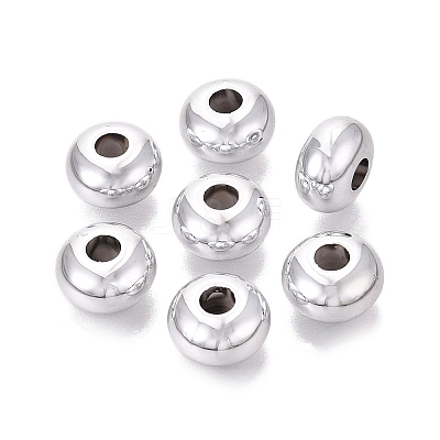 UV Plating Opaque Acrylic European Beads PACR-T017-19M-M3-1