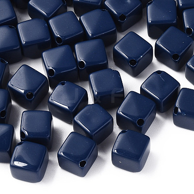Opaque Acrylic Beads X-MACR-S373-135-A06-1