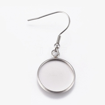304 Stainless Steel Dangle Earrings LS-EJEW-WH0001-A01-1