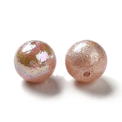 UV Plating Opaque Acrylic Beads OACR-L013-002D-1