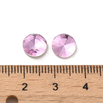 Glass Rhinestone Cabochons RGLA-P037-10B-D223-1