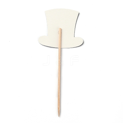 Paper Hat Cake Insert Card Decoration DIY-H108-05-1