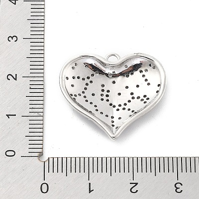 Brass Micro Pave Clear Cubic Zirconia Pendants KK-L228-43A-P-1