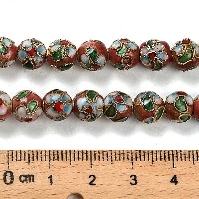 Handmade Cloisonne Beads CLB-O001-M10-05-1