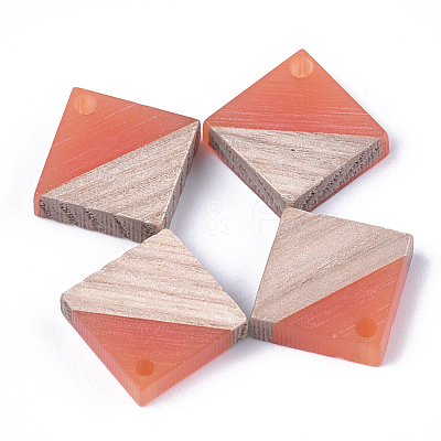 Resin & Wood Pendants RESI-S358-31D-1