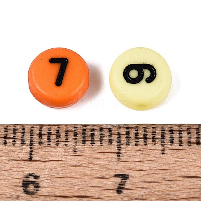 Opaque Acrylic Beads SACR-Q001-12A-1