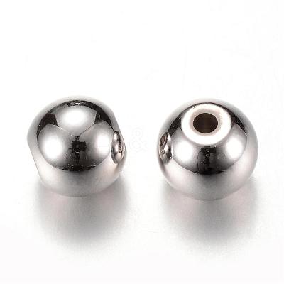 Brass Spacer Beads KK-S753-5mm-P-1