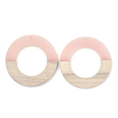 Resin & Wood Pendants RESI-T023-06D-1