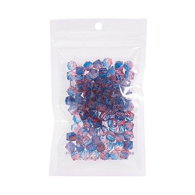 Two Tone Transparent Spray Painted Acrylic Bead LS-X-ACRP-T005-26C-1