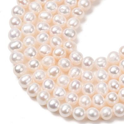 Natural Cultured Freshwater Pearl Beads Strands PA-CBABE82-15F-1