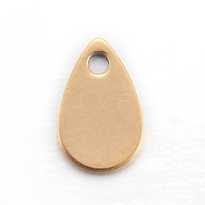 Ion Plating(IP) 304 Stainless Steel Charms STAS-L211-02A-G-1