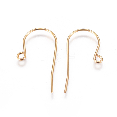 PVD Vacuum Plating 304 Stainless Steel Earring Hooks LS-STAS-I120-26-G-1
