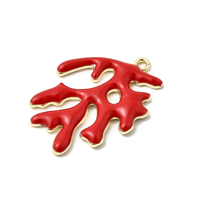 Alloy Enamel Pendants ENAM-L052-01G-01-1