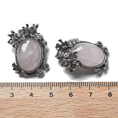 Natural & Synthetic Mixed Gemstone Pendants G-H083-01AS-1