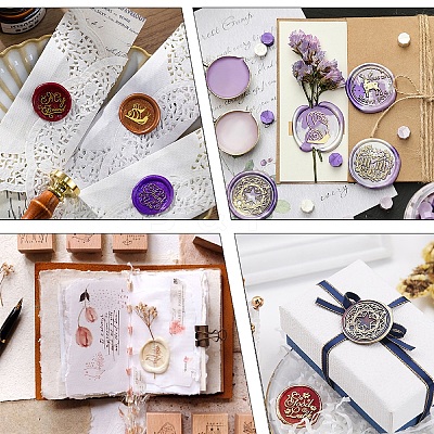 Wax Seal Stamp Set AJEW-WH0131-402-1