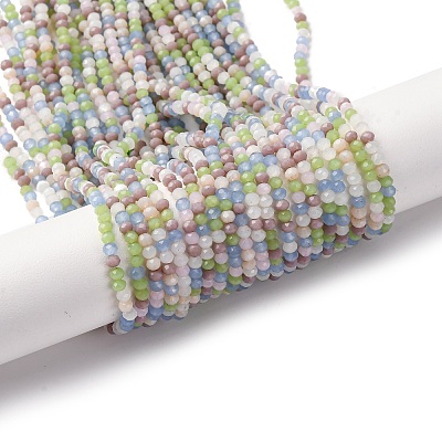 Faceted Glass Beads Strands GLAA-G074-A02-1-1