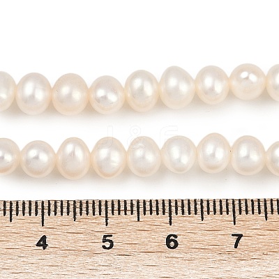Natural Cultured Pearl Beads Strands PEAR-I007-07R-04-1