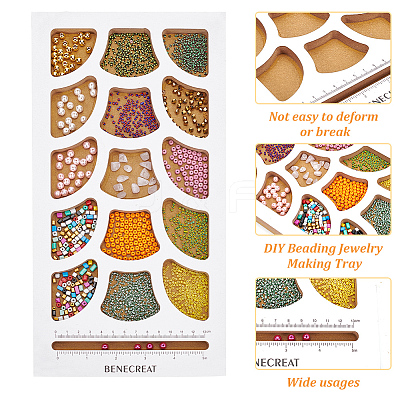 Wood Bead Design Board TOOL-WH0052-07-1