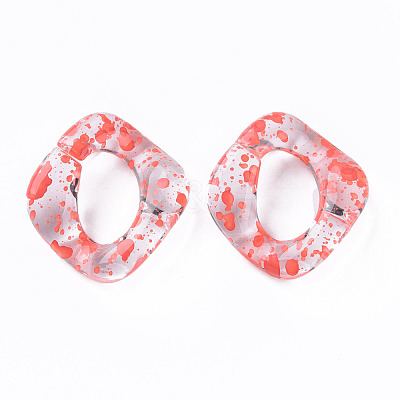 Transparent Acrylic Linking Rings OACR-N009-016A-01-1