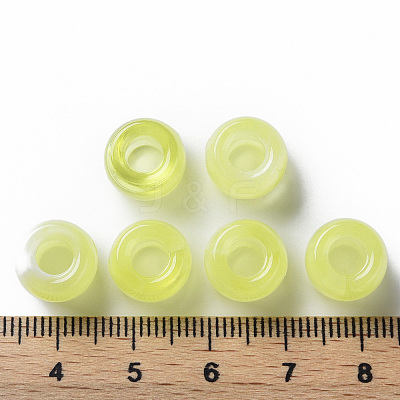 Acrylic European Beads MACR-S375-002A-08-1