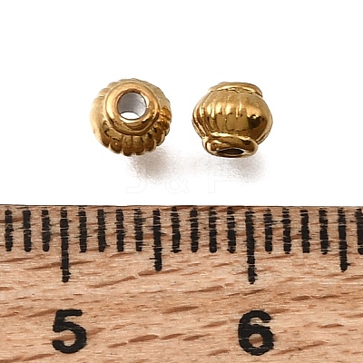 304 Stainless Steel Beads STAS-L315-062F-G-1