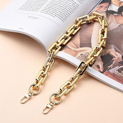 CCB Plastic Rectangle Link Chain Bag Handles AC-CJ61D7-G-1