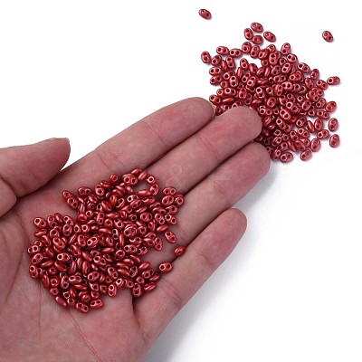 Colours Luster Czech Glass Seed Beads SEED-N004-005-E03-1