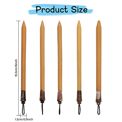 Bamboo Dipping Pen Handles DIY-WH0387-96A-1