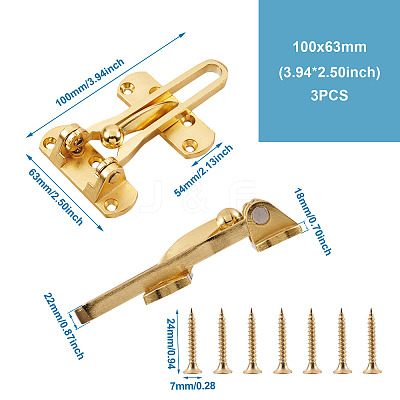 Zinc Alloy Swing Bar Door Lock SW-TAC0002-01A-1