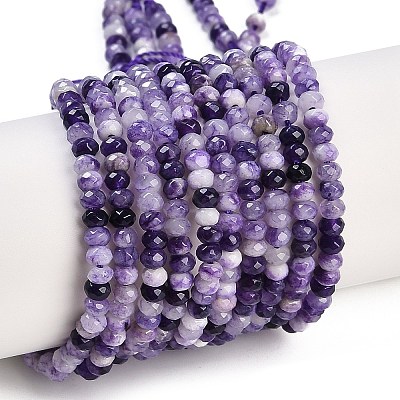 Natural White Jade Beads Strands G-Z069-01N-1