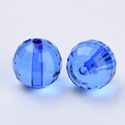 Transparent Acrylic Beads TACR-Q254-8mm-V44-1