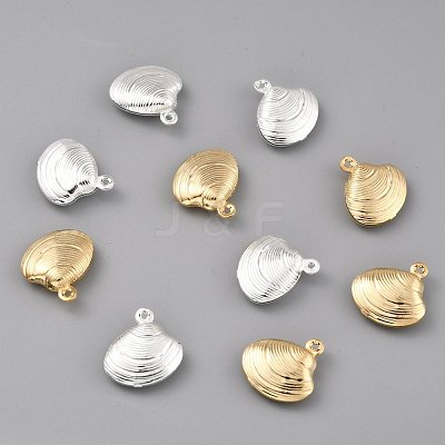 Brass Pendants KK-O131-17-B-1