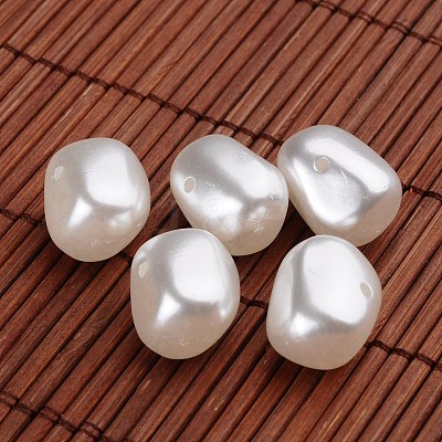 Acrylic Imitation Pearl Beads OACR-O002-7262-1