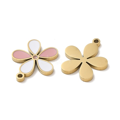 Ion Plating(IP) 316L Surgical Stainless Steel Pendants STAS-D035-02F-G-1